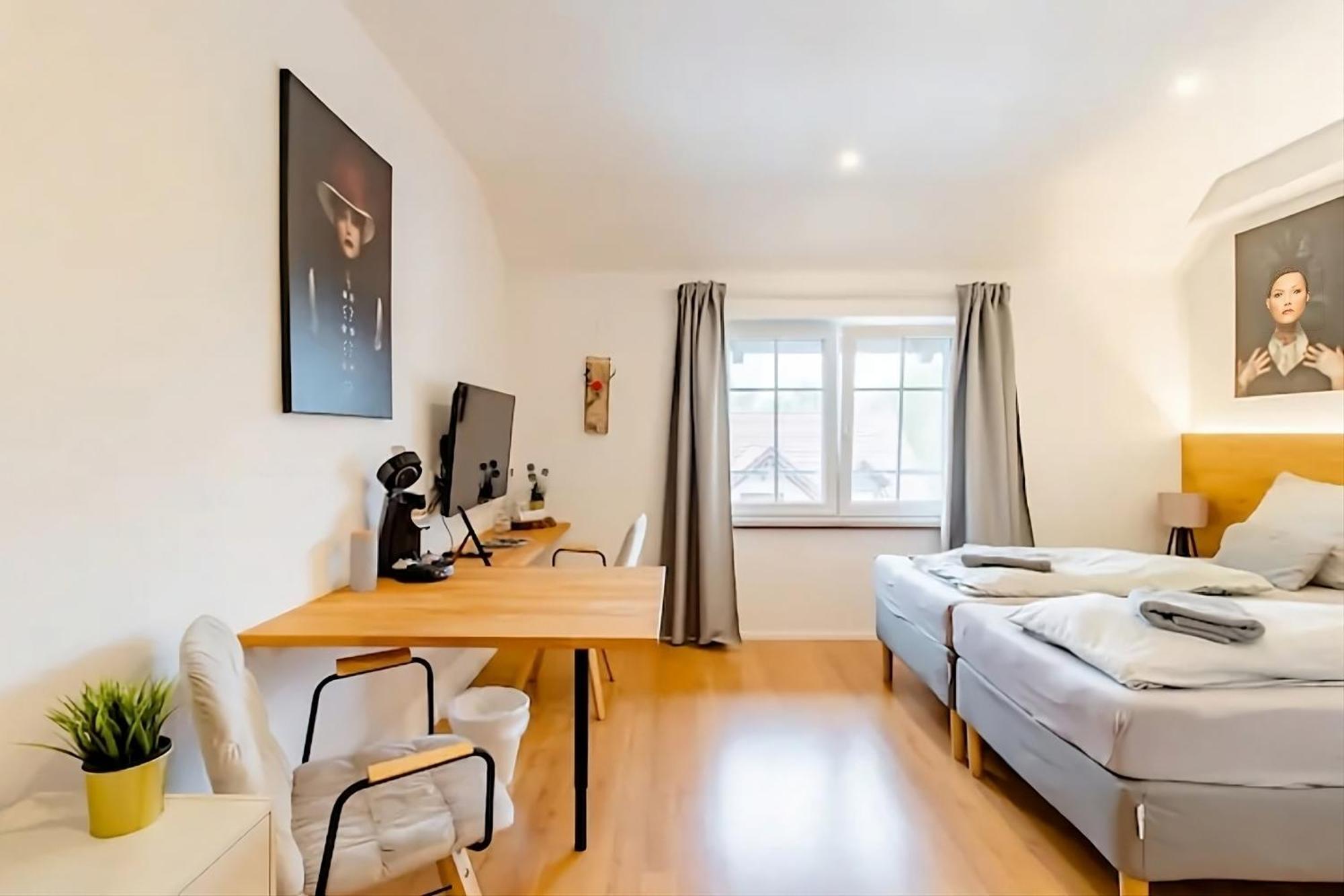 Komfortables Doppelzimmer In Kehl Goldscheuer - 1A Guesthouse Exterior foto
